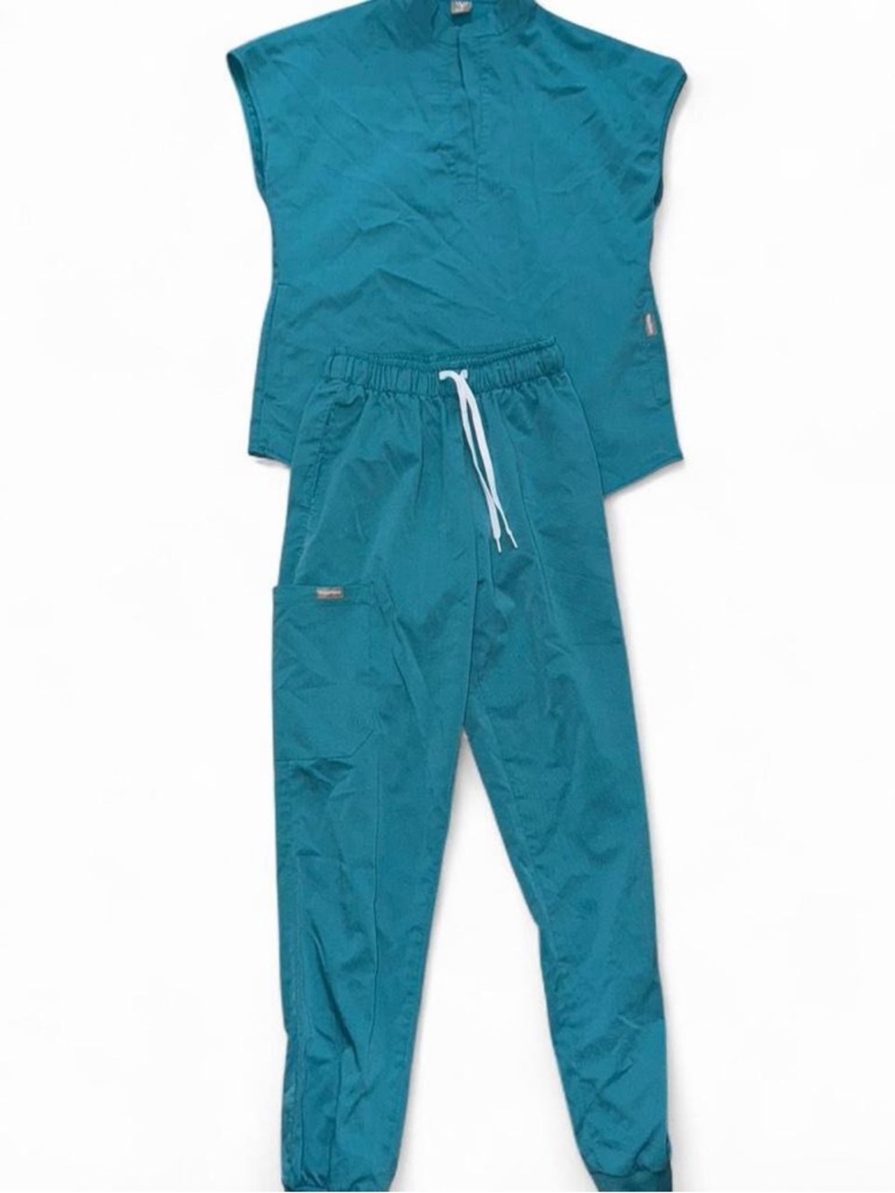 Teal Women's Two-Piece Scrub Set - NiaaHinn